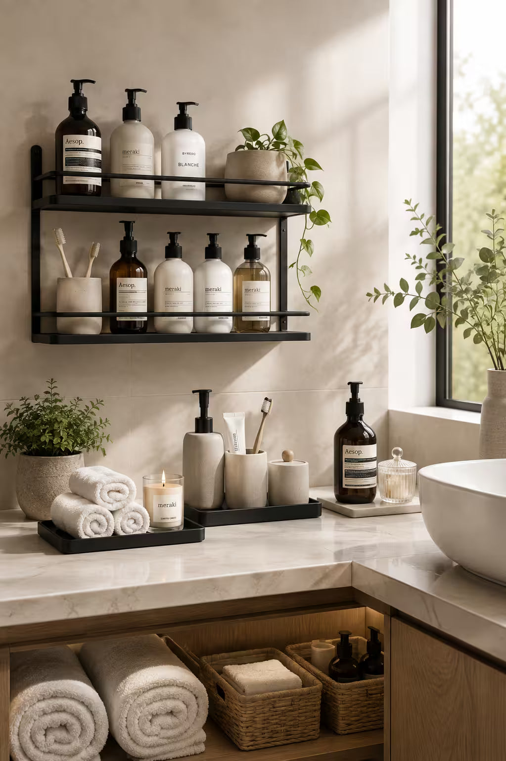 Bathroom Organisation