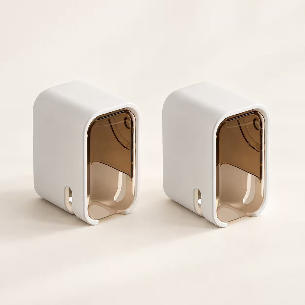 Wall Mounted Toothbrush Holder