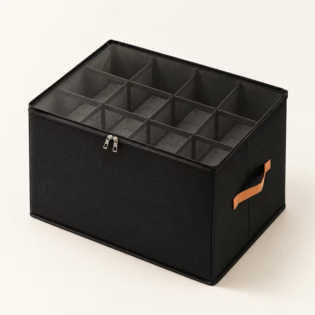 Foldable Storage Box with Lid