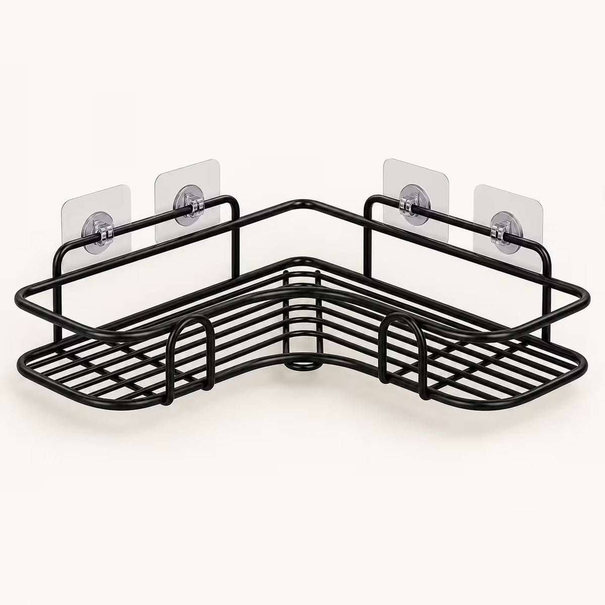 No Drill Corner Shower Shelff