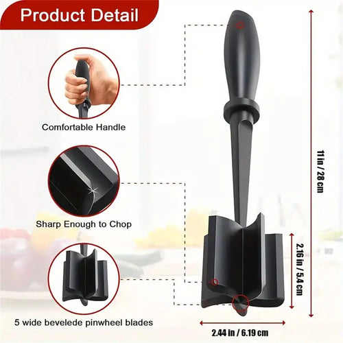 MeatMaster™ Ground Meat Chopper for Non-Stick Pans