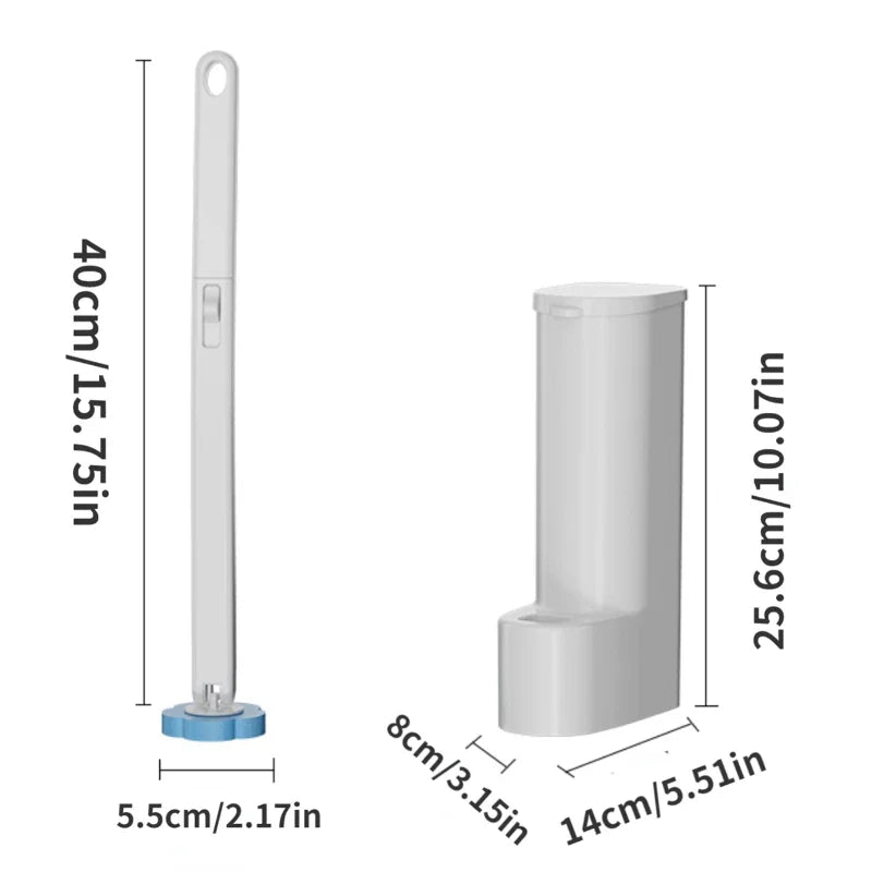 Disposable Toilet Brush Set