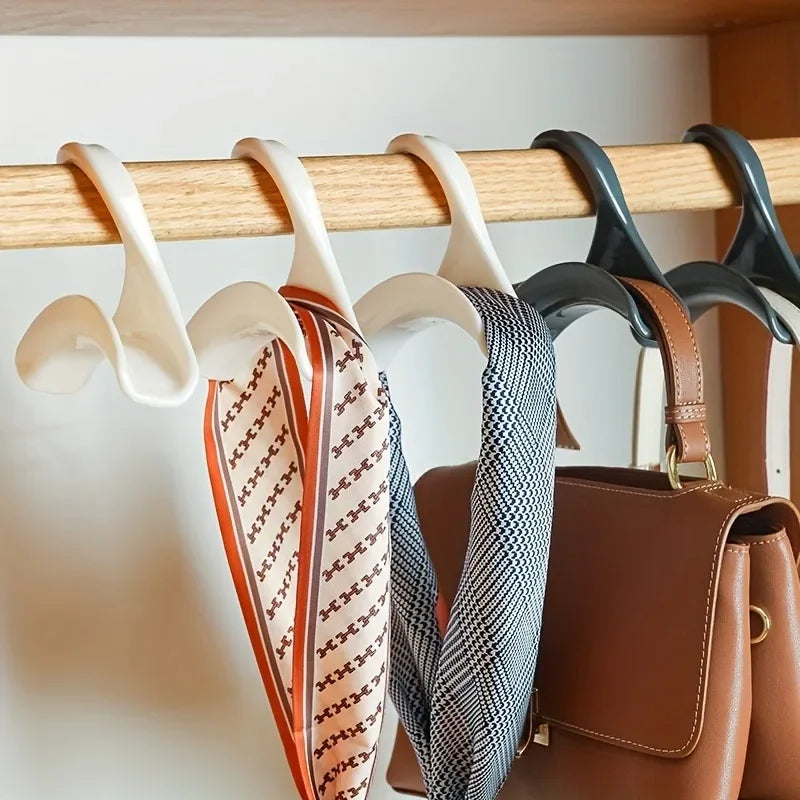 10 Piece Wardrobe Hanger Hooks