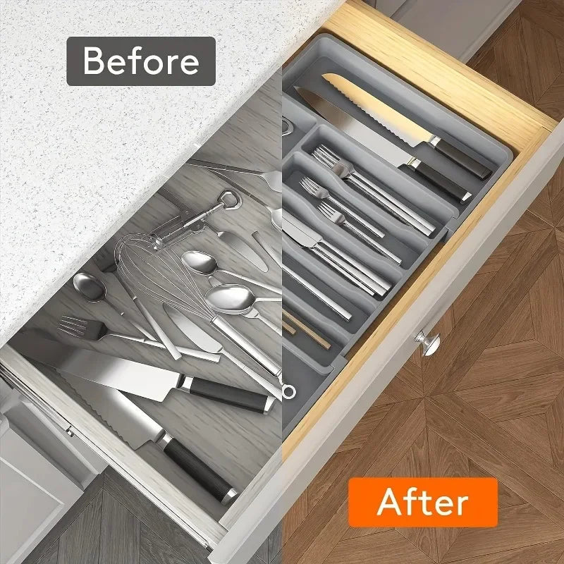 Adjustable Cutlery Drawer Organiser