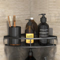 No Drill Corner Shower Shelf