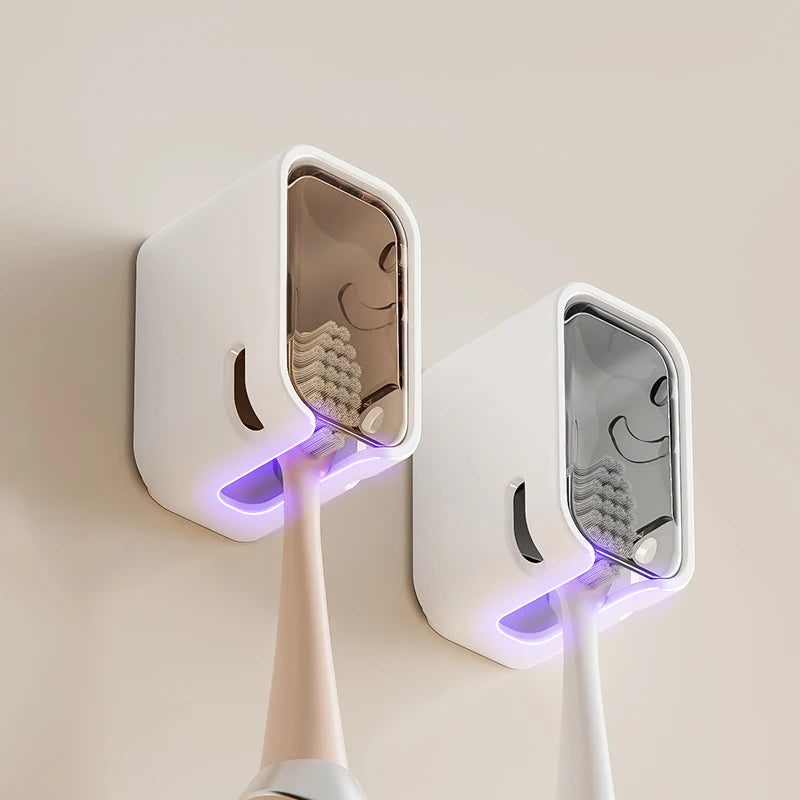 Wall Mounted Toothbrush Holder