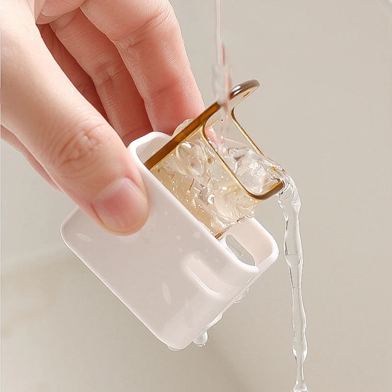 Wall Mounted Toothbrush Holder