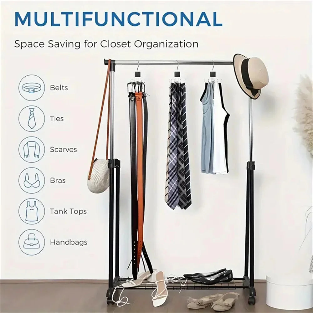 360° Rotating Closet Organiser