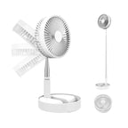 🌀 TratilFan 3 in 1 Portable Retractable Fan — Foldable, Rechargeable, and Adjustable up to 1.2m