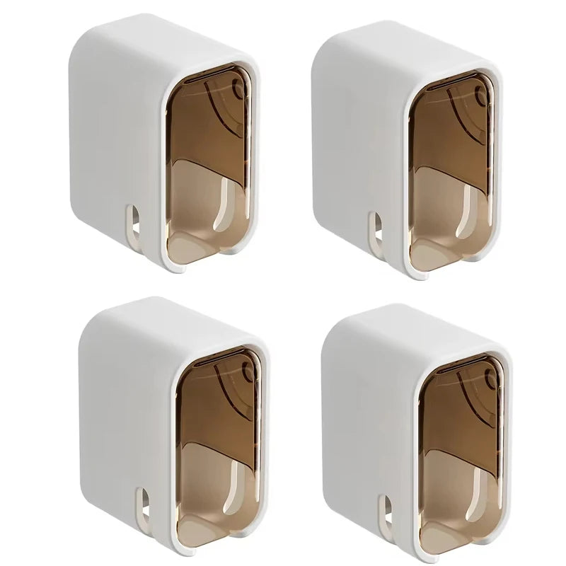 Wall Mounted Toothbrush Holder