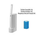 Disposable Toilet Brush Set