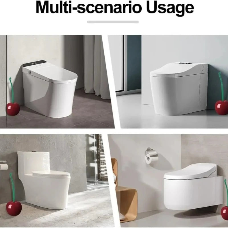 CherryBrush™ | Modern Cherry-Shaped Toilet Brush and Holder Set
