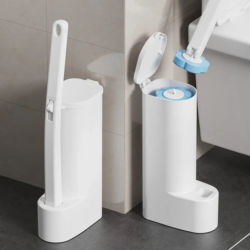 Disposable Toilet Brush Set