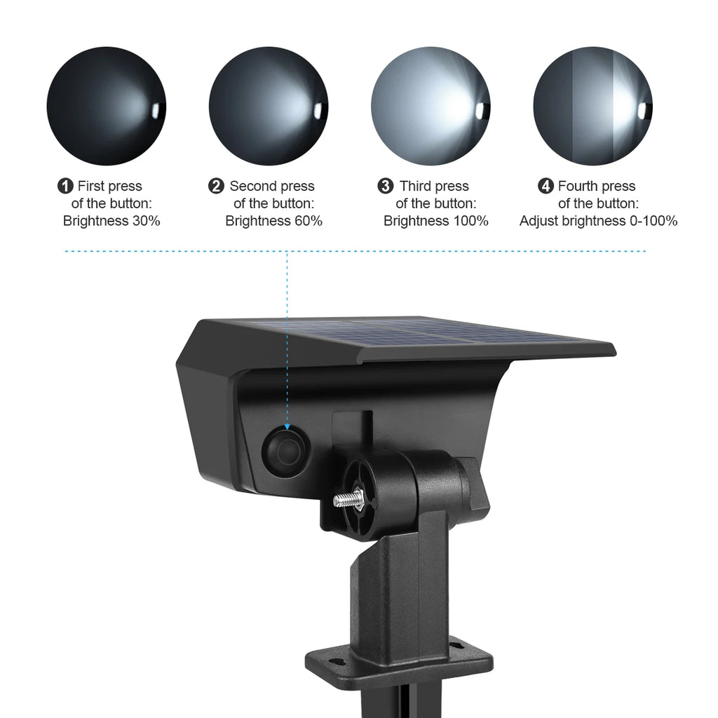 Solar LED Garden Spotlight