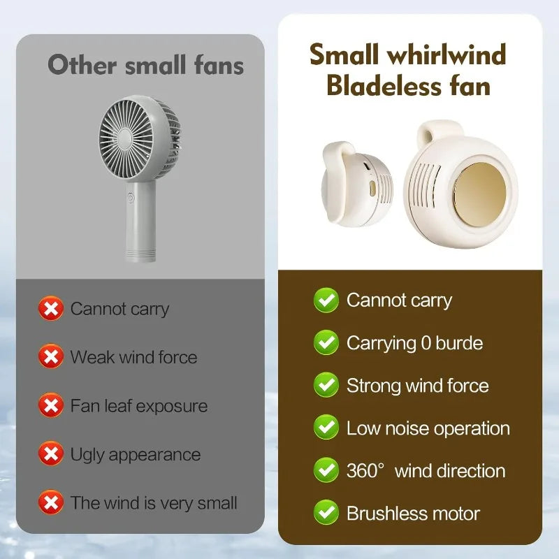 Clip-On Bladeless Fan