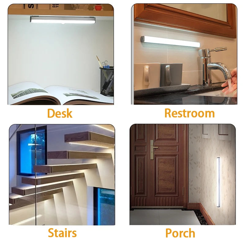 💡 Lumiwo Dual-Tone - Motion-Sensor LED Light - Cordless, Rechargeable