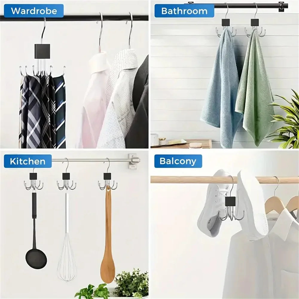 360° Rotating Closet Organiser