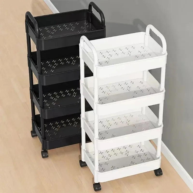 5 Tier Slim Storage Trolley