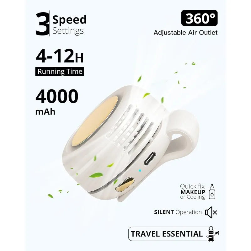 Clip-On Bladeless Fan