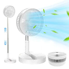 🌀 TratilFan 3 in 1 Portable Retractable Fan — Foldable, Rechargeable, and Adjustable up to 1.2m