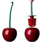 CherryBrush™ | Modern Cherry-Shaped Toilet Brush and Holder Set
