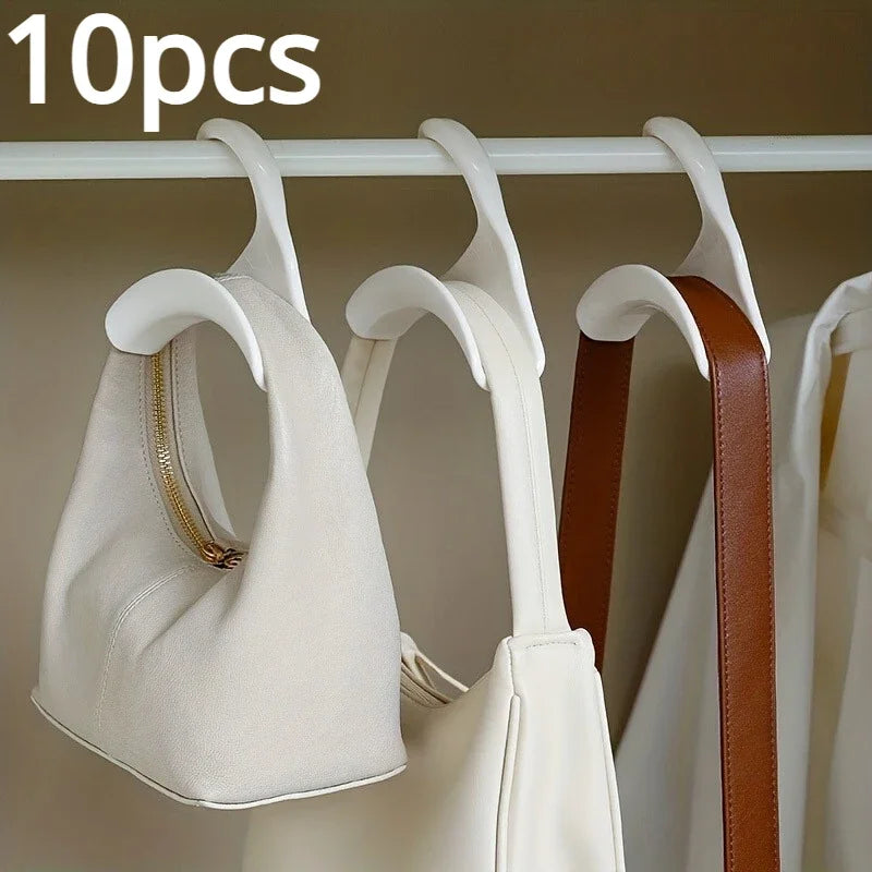 10 Piece Wardrobe Hanger Hooks